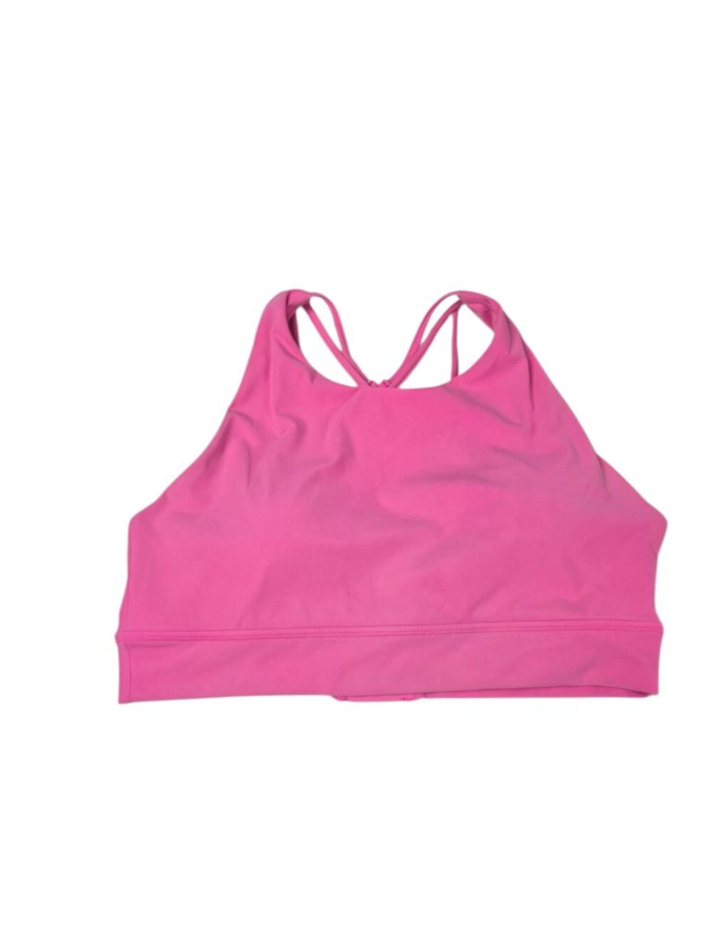 Buff Bunny Collection Strappy Back Sports Bra, Pink, Size XXL , Gym, Athletic